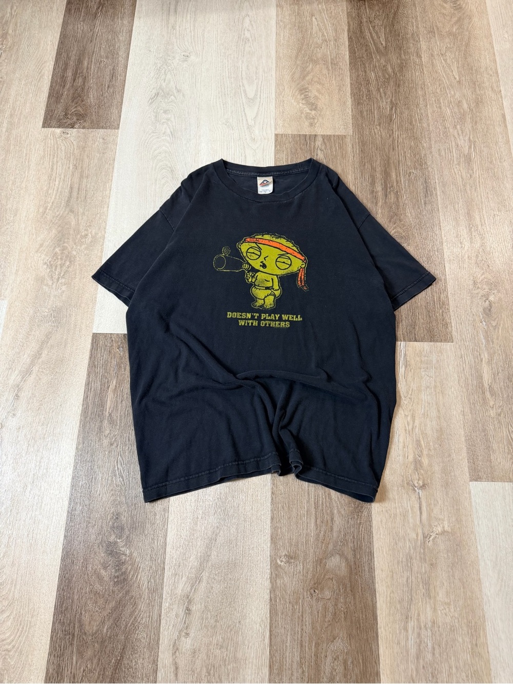 Y2K Family Guy Stewie Graphic T-Shirt